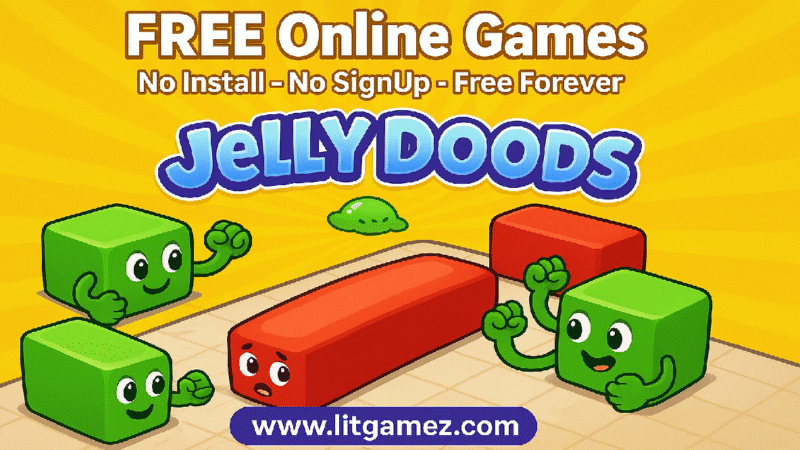 Jelly Doods – The Next Addictive Casual Jelly Puzzle Online Game? 🎮