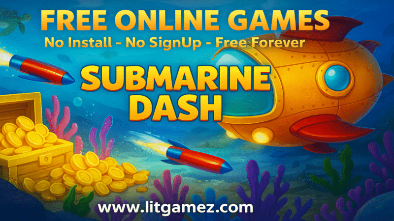 Submarine Dash Game – Your New Favorite Underwater Endless Runner