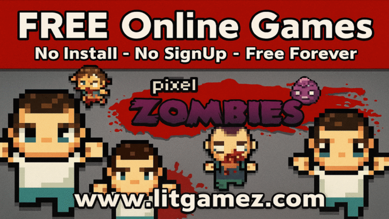 Play Pixel Zombies Online Free: The Ultimate Retro Survival Challenge!