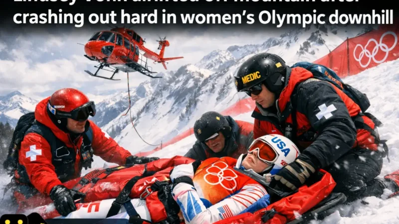 Lindsey Vonn’s Olympic Comeback Ends in Devastating Crash: A Fighter’s Legacy Endures