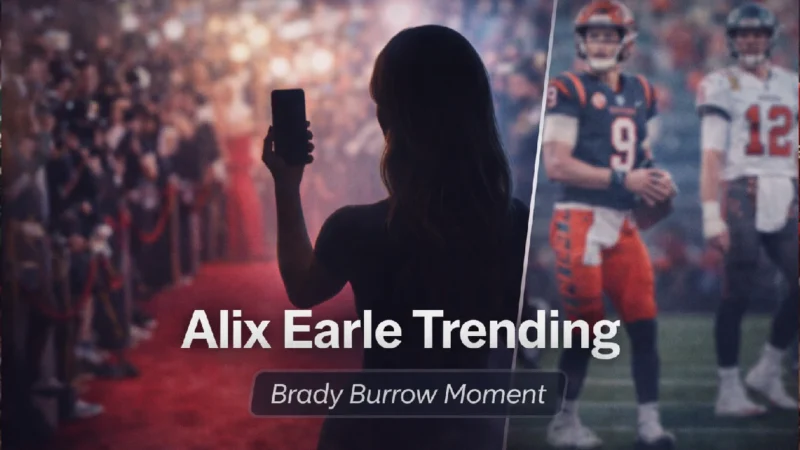 Alix Earle in Spotlight After Brady Burrow Moment