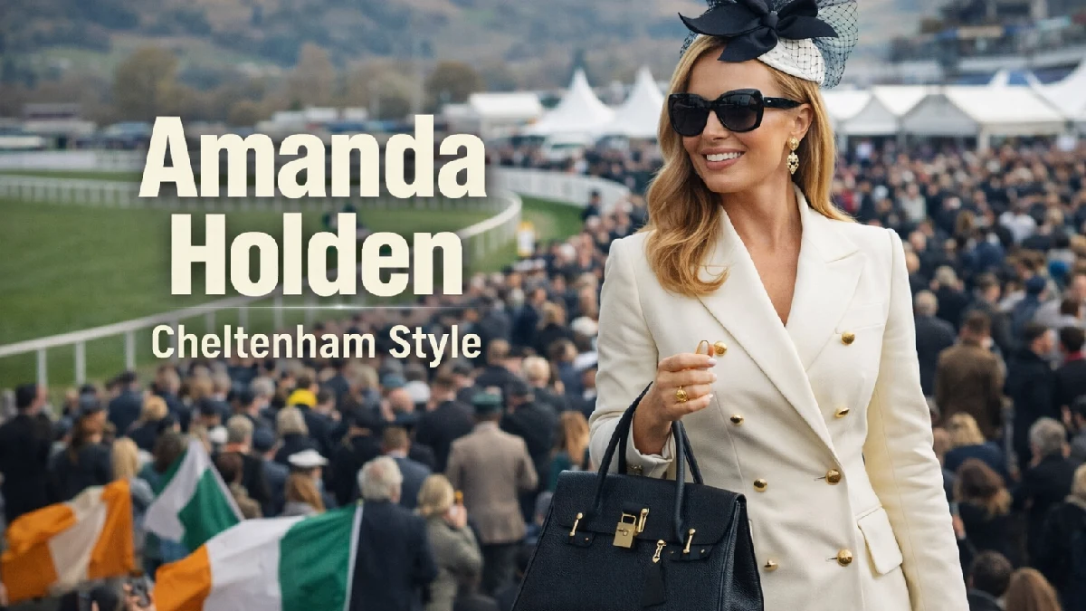 Amanda Holden’s Cheltenham Festival Style Moment