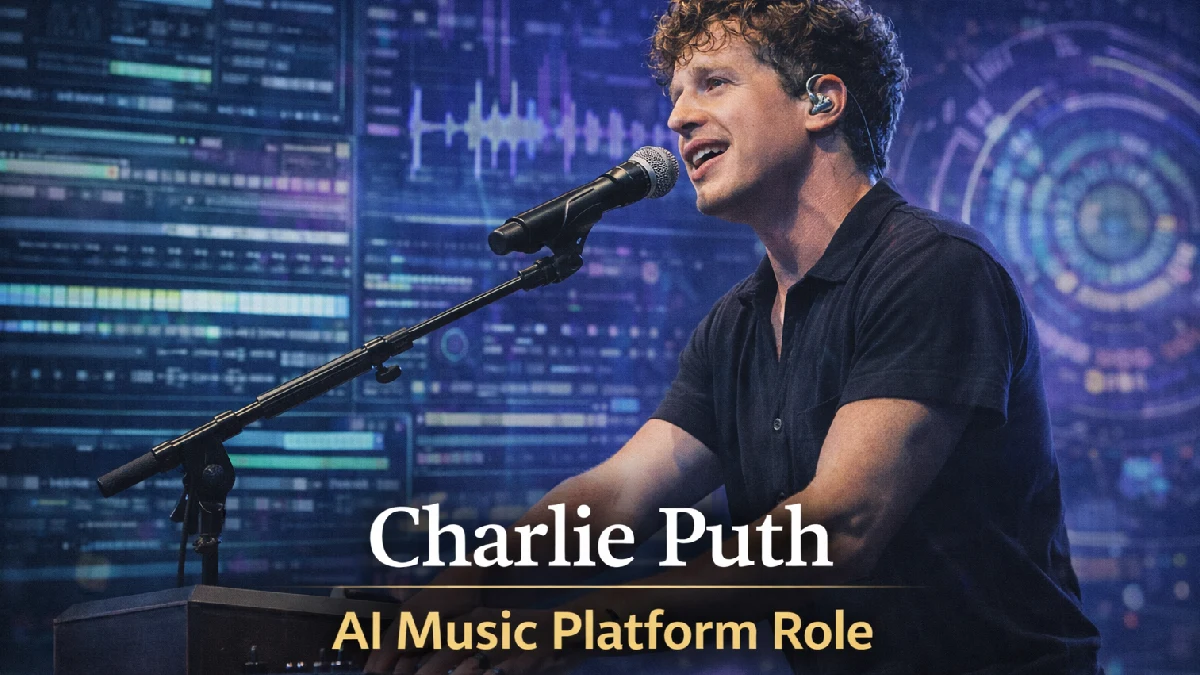 Charlie Puth Joins AI Music Platform Moises in New Role