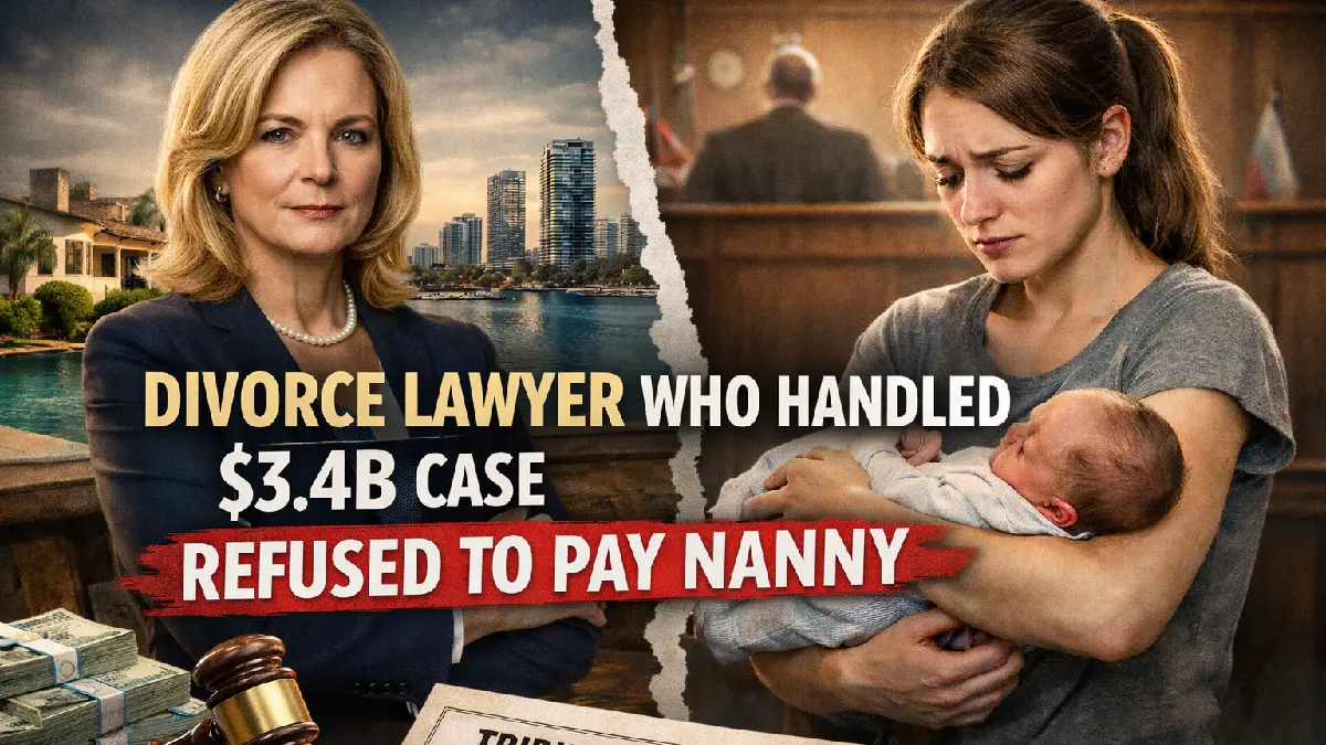 High-Profile Divorce Lawyer’s “Free Trial” Demand for Nanny Ends in Embarrassing Legal Defeat