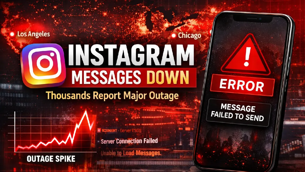 Instagram Messages Down: Thousands Report Major Outage Across the U.S.