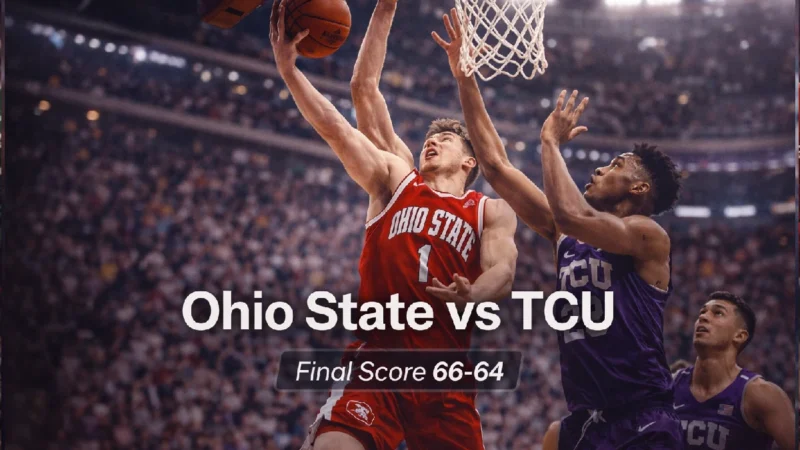 Ohio State Game Today: Score, Result vs TCU